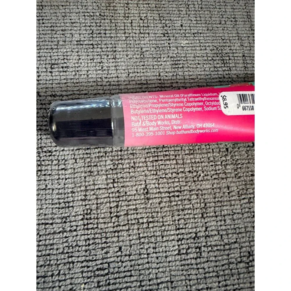 Bath & body works new sealed Strawberry Pound Cake Lip Gloss